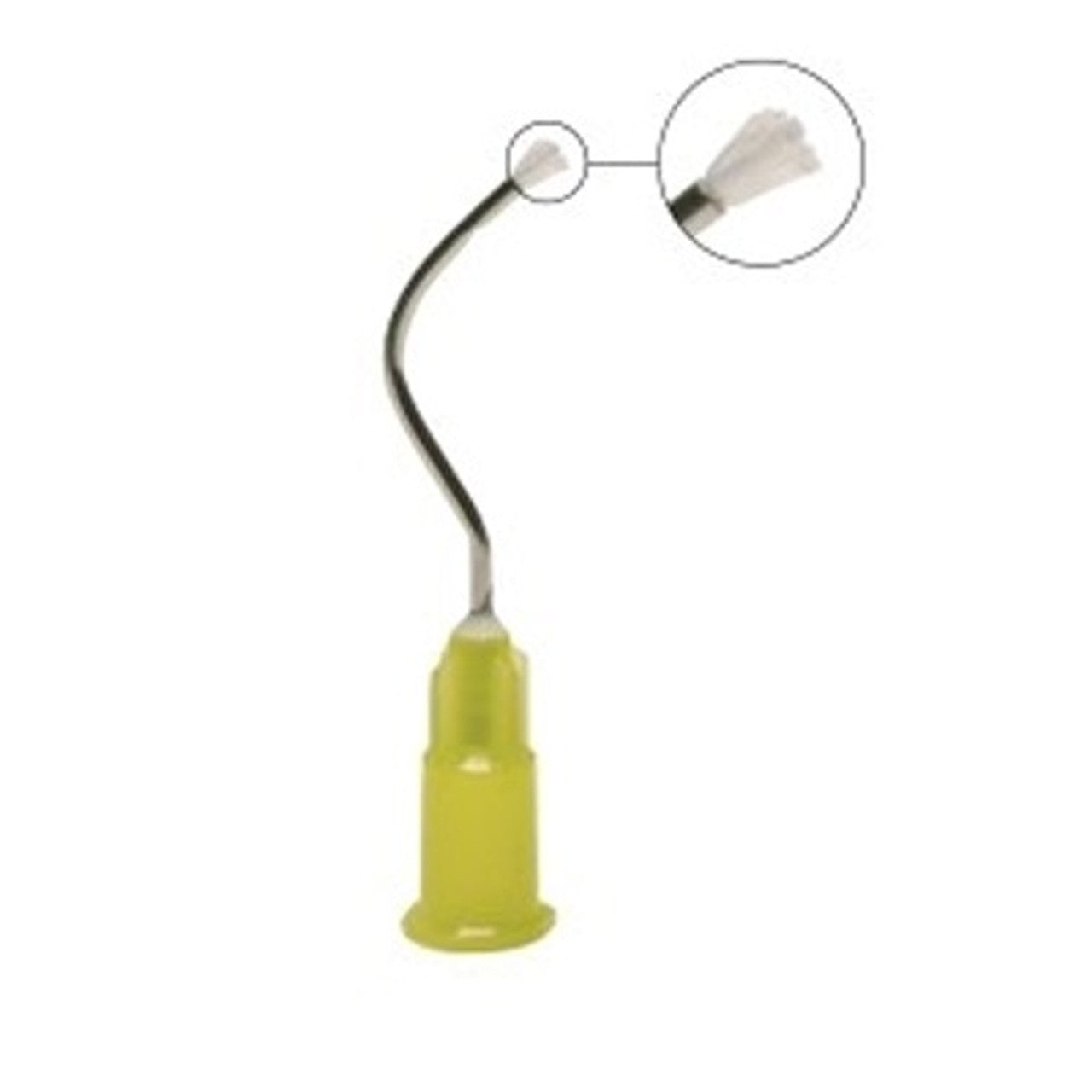 Pac-Dent 125 iFlo Delivery Tips Hemo-STAT Infusor Tip w/Brush-End 100/Pk Pac-Dent 125 iFlo Delivery Tips Hemo-STAT Infusor Tip w/Brush-End 100/Pk